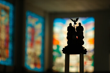 Divine Eternal Father silhouette