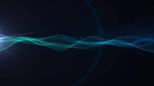 Abstract multicolor wave background.Perfectly usable for a wide range of topics. 