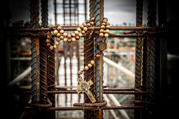 cross in construction