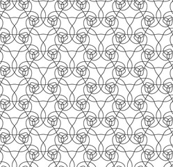 abstract black lines on white. minimalistic vector hand-drawn seamless pattern. simple elements for coloring