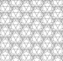 abstract black lines on white. minimalistic vector hand-drawn seamless pattern. simple elements for coloring