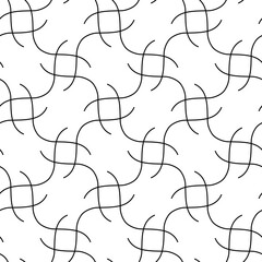 black lines on white. minimalistic vector seamless pattern. perfect design for interior decoration, textile print