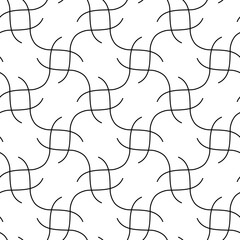 black lines on white. minimalistic vector seamless pattern. perfect design for interior decoration, textile print