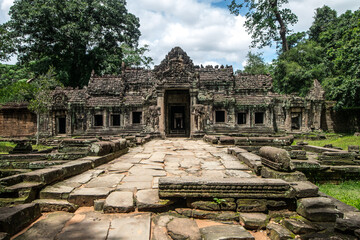 Ancient Buddhist Temple in Asia
