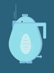 Electric kettle, penguin ,elephant