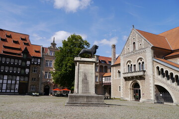 Braunschweiger Löwe Burgplatz Braunschweig