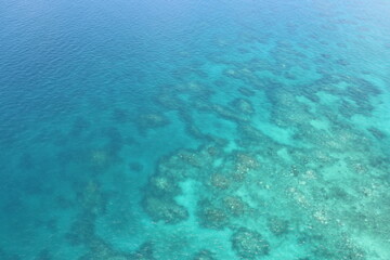 Great Barrier Riff aus der Luft