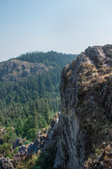 Mountain rocks nature Mexico hidalgo forest and sky