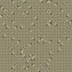 Abstract Geometric Pattern generative computational art illustration
