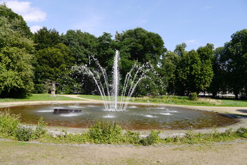 Springbrunnen Gaußpark Braunschweig