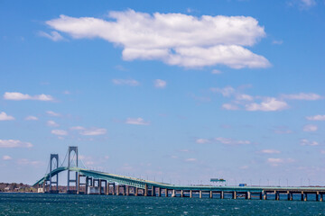 Claiborne Pell / Newport Bridge in Newport, Rhode Island