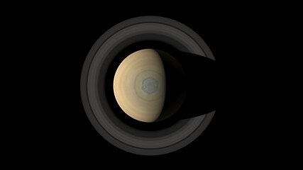 Realistic and Detailed Saturn
