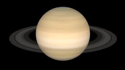 Realistic and Detailed Saturn