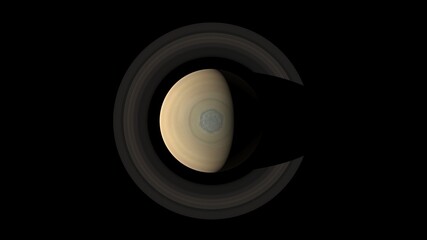 Realistic and Detailed Saturn