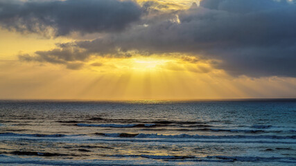 Sunset on Oregon Coast