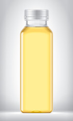 Plastic Bottle on background. 