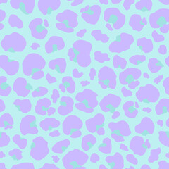 Seamless pattern Leopard spots . Leopard background vector illustration	
