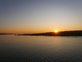 Fototapeta na wymiar Kanada Sonnenuntergang