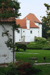 The Old Town, historic landmark in central Varazdin, Croatia. 