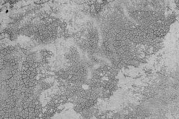 Metal texture with scratches and cracks which can be used as a background