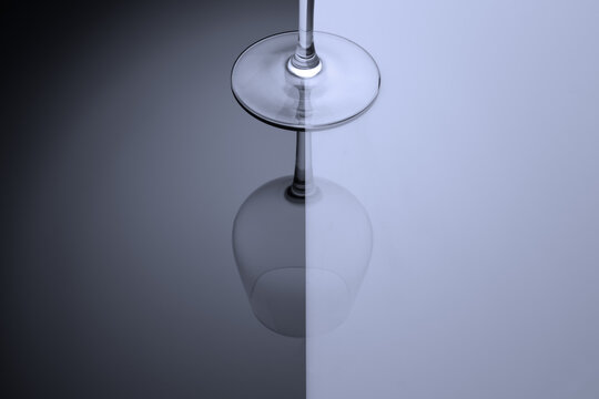 Glass Stem with Reflection
