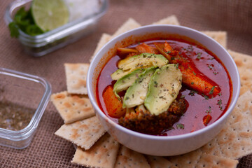 Fish Stew cooked in a delicious rich and fragant with avocado 