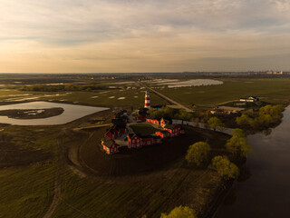 boat on the river