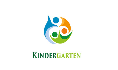 Kindergarten Logo - obrazy, fototapety, plakaty