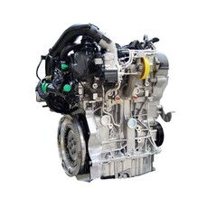 A modern car engine isolated on a white background. Conceptual shot of a new car engine. Automotive industry concept.