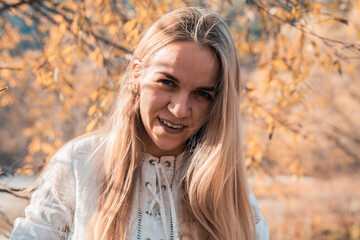 Travel to the south of Russia. Female portrait