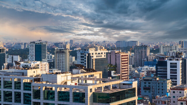 CityScape of Dhaka city, Bangladesh