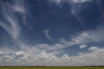 Paisagem céu azul landscape nuvens 