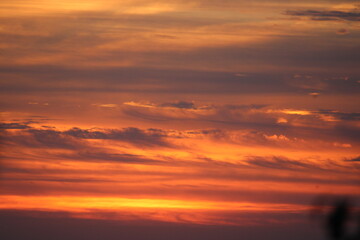 Fototapeta premium sunset de outono