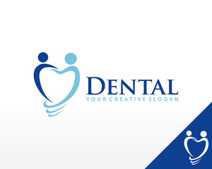 Obraz premium Dental Care logo design vector