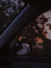 Obraz premium driving through the fog