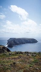 Porto Santo is a Portuguese island 43 kilometres northeast of Madeira Island in the North Atlantic Ocean.