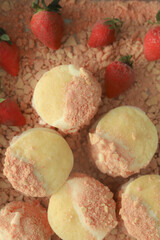 Strawberry Ice Cream Sandwiches