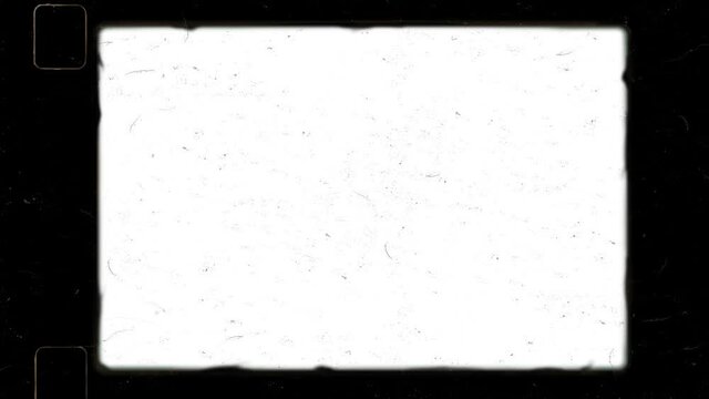 16mm Film Texture Video Framed (4K)