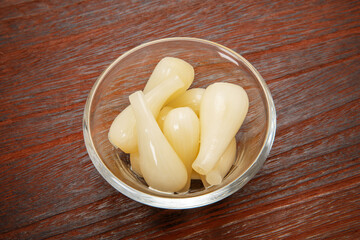 ラッキョウの甘酢漬け