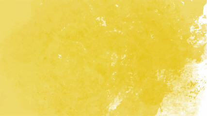 Yellow watercolor background for textures backgrounds and web banners design