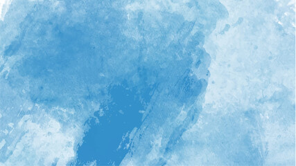 Blue watercolor background for textures backgrounds and web banners design