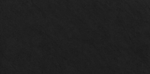 Panorama of Dark grey black slate background or texture. Black granite slabs background