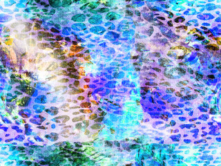 unique animal skin pattern	