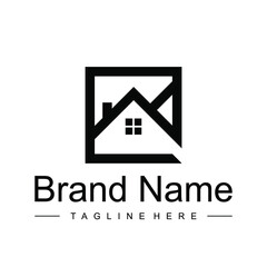 home logo design creative modern idea