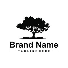 Obraz premium tree logo design modern creative idea 