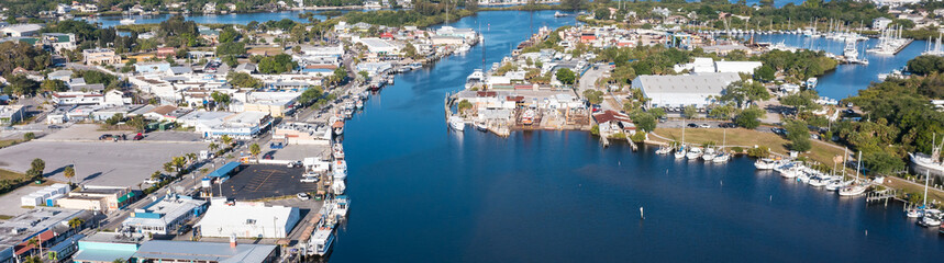 Tarpon Springs Famous Sponge Docks in Tampa Bay Florida Gulf Coast