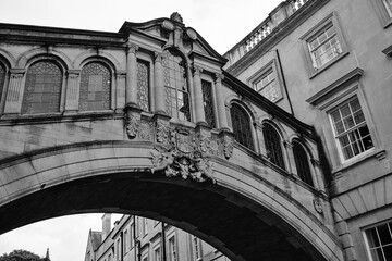 Bridge of Sighs in Oxford.