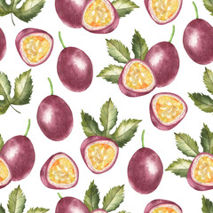 Pattern Passion fruit
