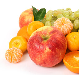 Naklejka na ściany i meble ripe fruit for a healthy diet