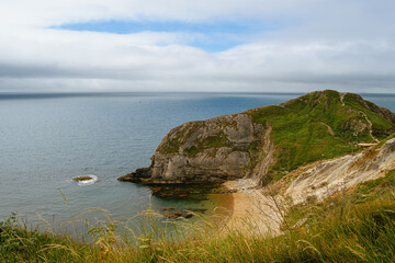 Fototapeta na wymiar Jurassic Coast in Britain.